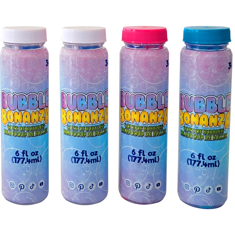 Bubble Bonanza 6oz Premium Bubble Solution - 4 pack