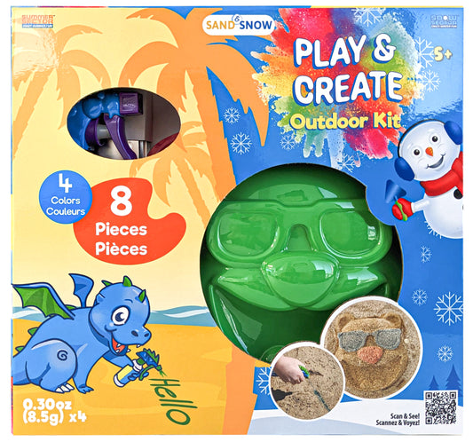 Outdoor kit for Sand and Snow - 8 pieces