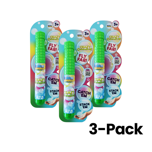 Crazy Catchables Touchable and Stacking Bubbles 3-Pack