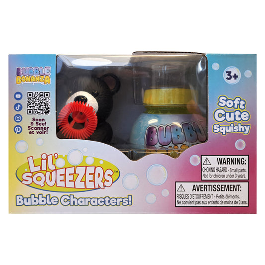 Lil'Squeezer Souffleur de bulles Ours noir