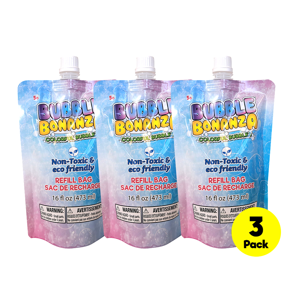 Sachet de recharge Bubble Bonanza 3x16oz (1,36 litre)