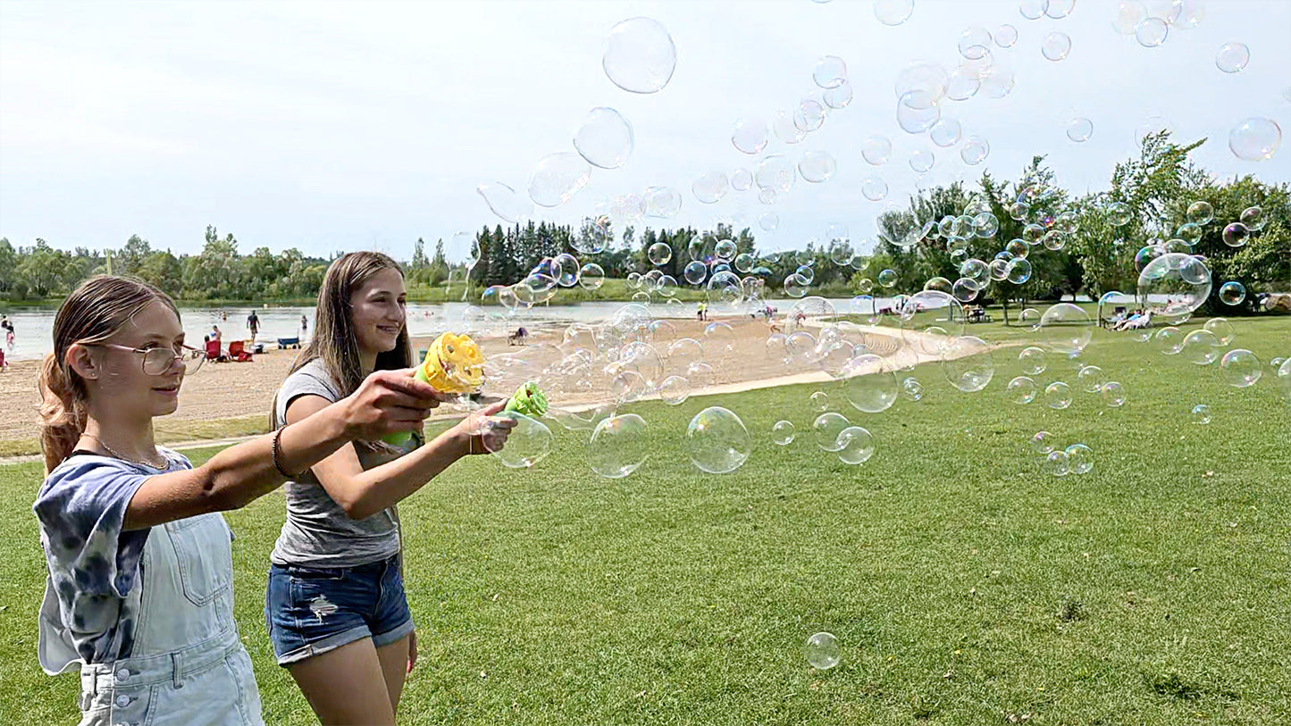 Crazy Yoobbles Bubbles Storm Blower