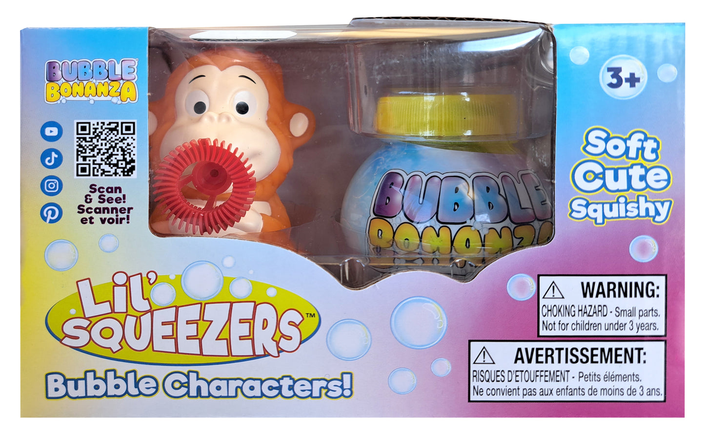 Lil'Squeezer Bubble Blower Monkey